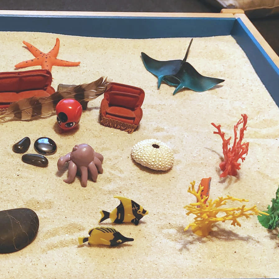 approche thérapeutique par le sable