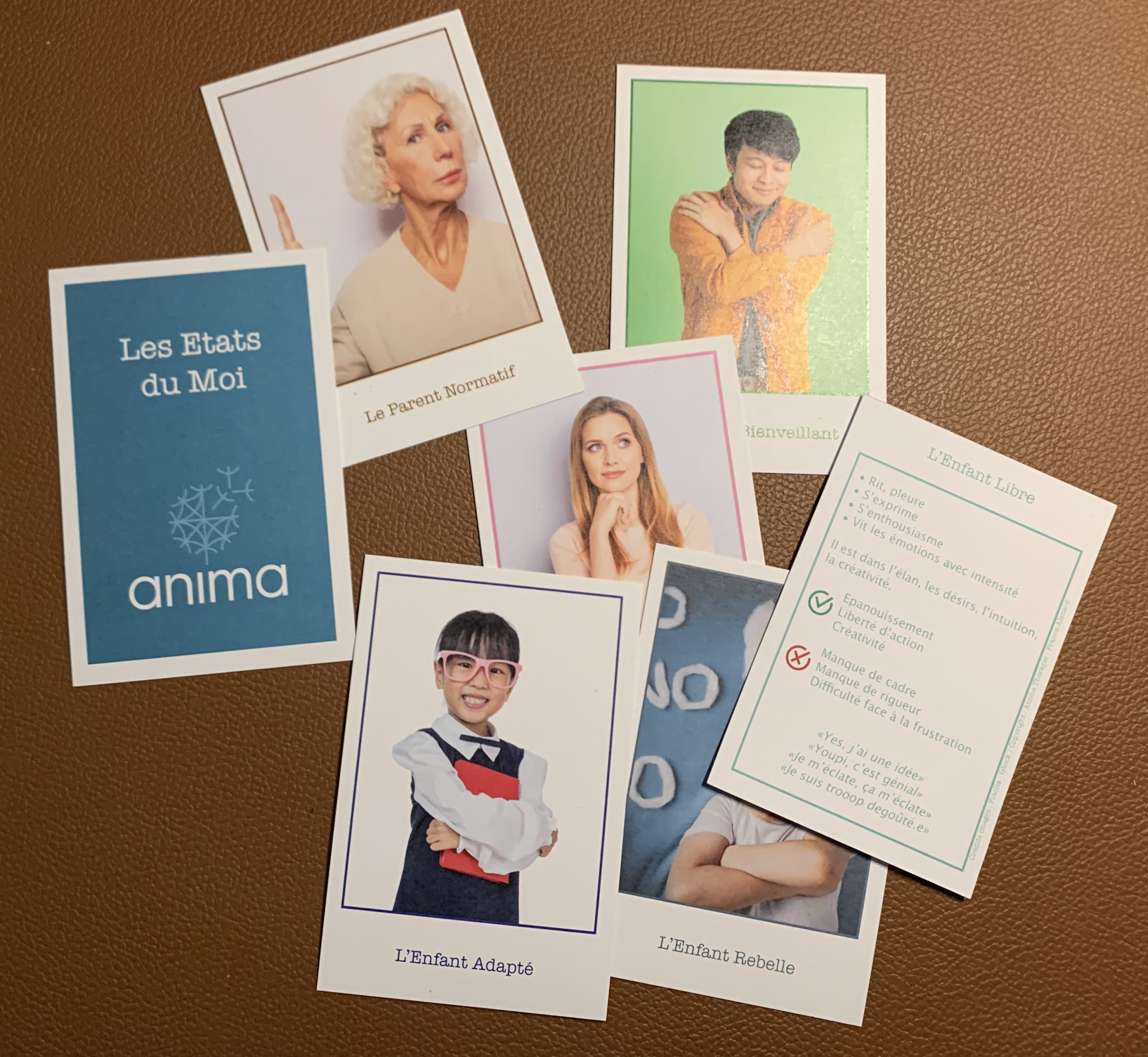 Relation par les cartes d'analyse transactionnelle